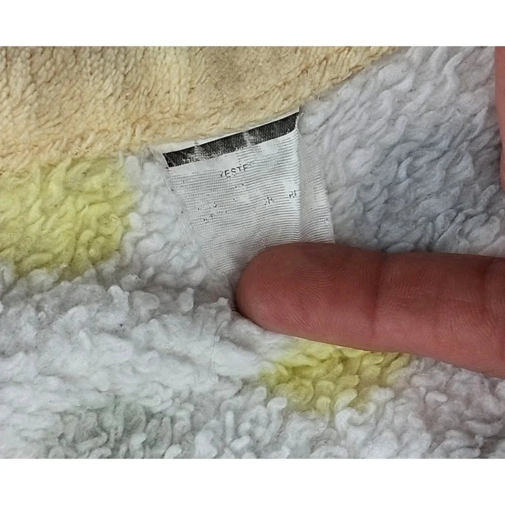 Baby Gear ? Yellow Gray White Polka Dot Plush Blanket Unisex Soft Fleece Lovey
